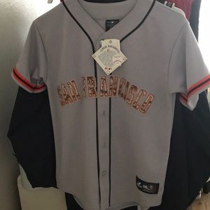 San Francisco Giants Baseball Jersey, Women’s M